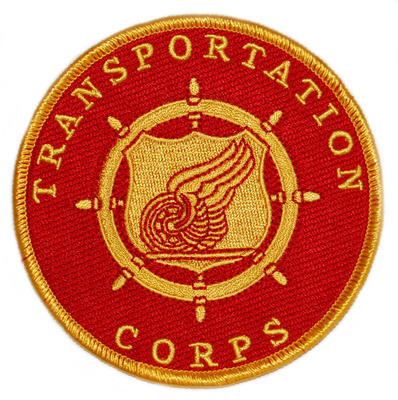 ARMY TRANSPORTATION CORPS   4" EMBROIDERED MILITARY BRANCH  PATCH
