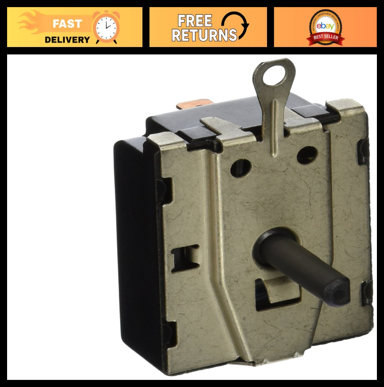 Rotary Switch for Appliances - Heavy Duty, Versatile Control, Easy Installation