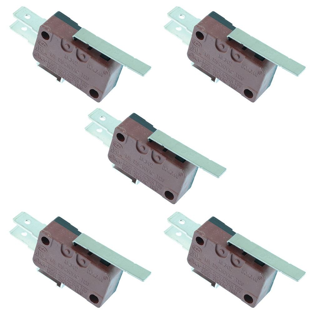 5 x 27mm Lever V3 Microswitch SPDT 16A 250VAC Micro Switch