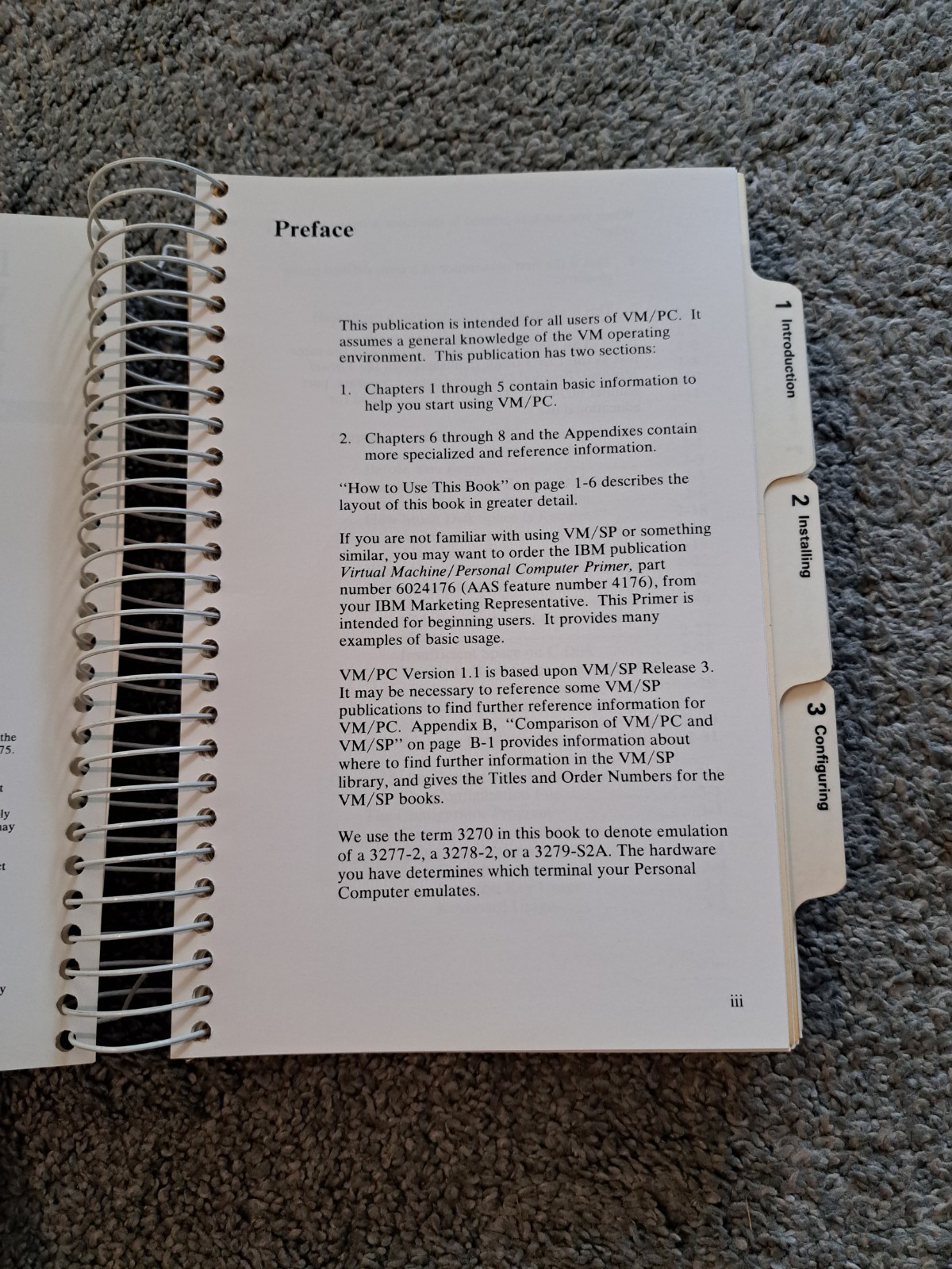 IBM Virtual Machine/Personal Computer User's Guide 1984 First Edition