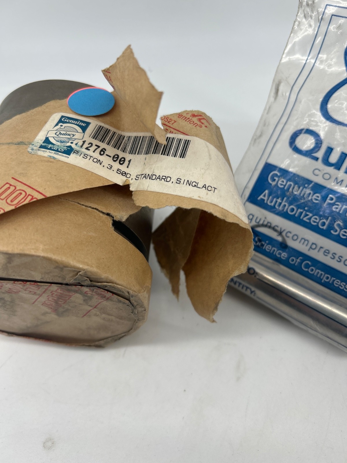 NEW OEM Quincy Piston 3.50D Standard Singlact Part 1276-001