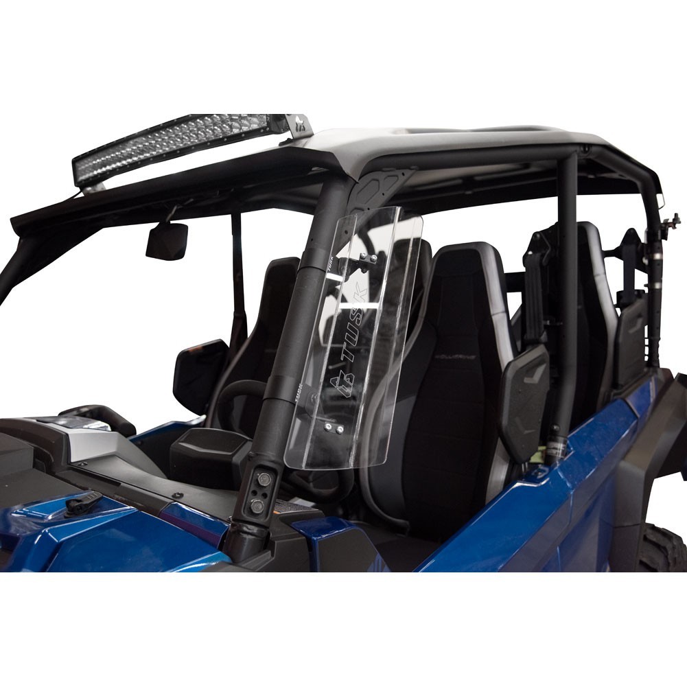 Tusk Wing Vent Kit 20" Wing with 2" Roll Cage Clamps For Wolverine