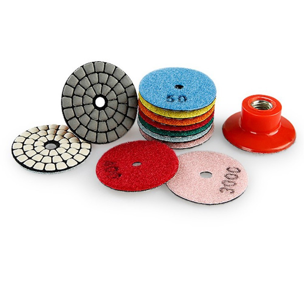 Professional Grade 2 Inch Diamond Polishing Pad for Efficient Stone Polishing