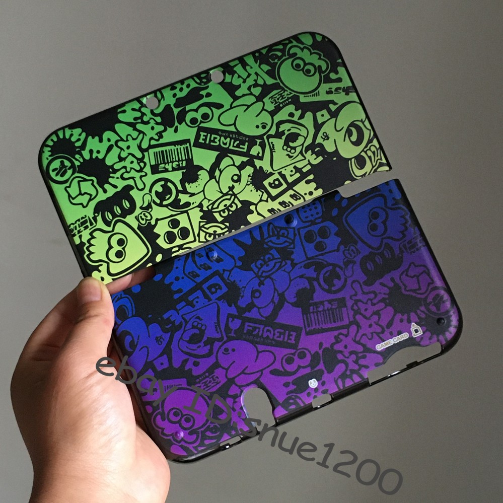 Custom Graffiti Pattern For New Nintendo 3DS XL LL Top Bottom Protective Case