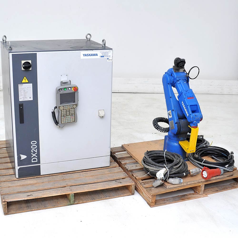 Yaskawa Motoman MH5LSII 6-axis Robot Arm 5kg w/DX200 Controller, Pendant, Cables