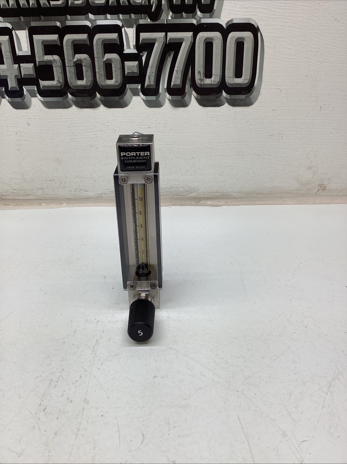 Porter Side Plate Construction Flowmeter A250-4-B3247 NIB