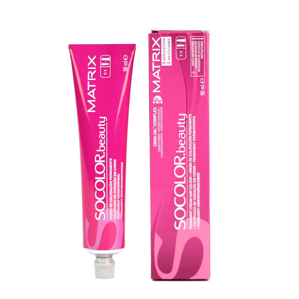 Matrix Socolor Beauty 5BR Light Brown Brown Red Permanent Hair Color 3.1oz 90ml