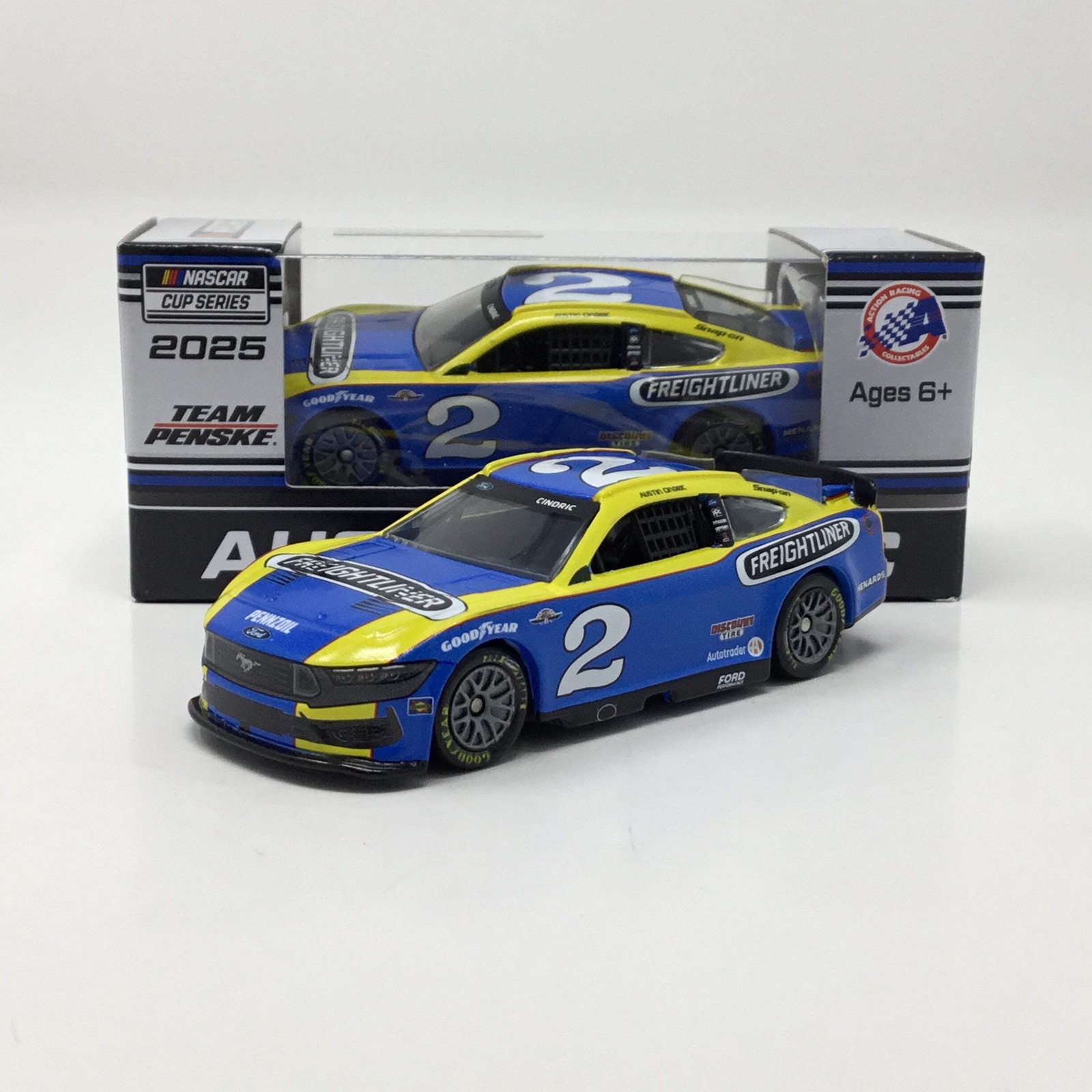 Austin Cindric 2025 Freightliner Throwback 1:64 Diecast