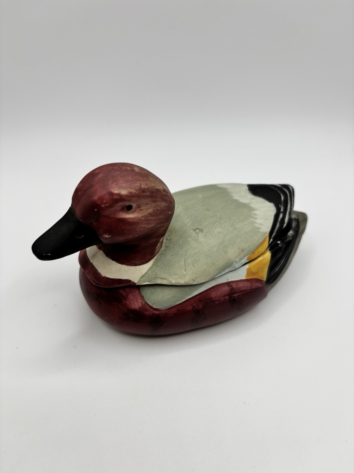 Handpainted Duck Trinket