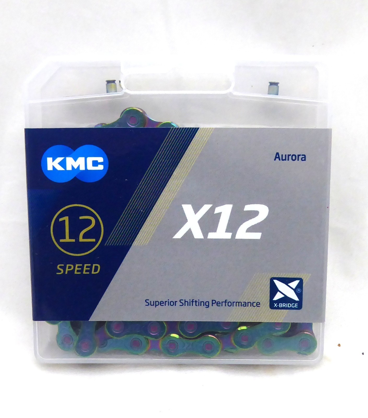 KMC X-12 Aurora Chain - 12-Speed Aurora, 12-Speed, 126-Link