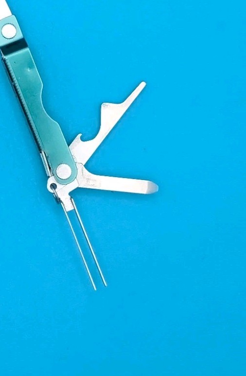 Leatherman Micra Multi-Tool, Knife, Scissors, Key Ring, Green!