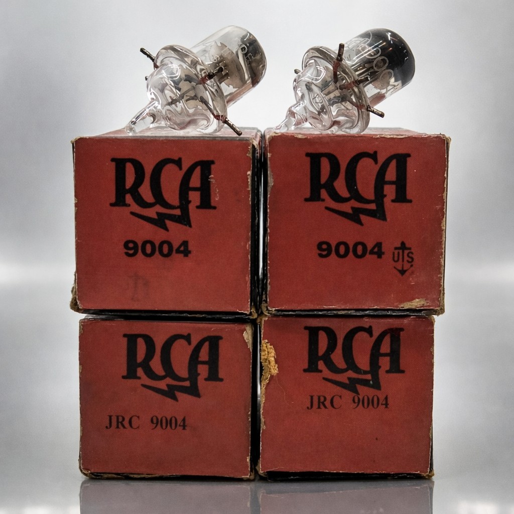 NOS QUAD RCA 9004/ACORN/TRIPLETT TESTED