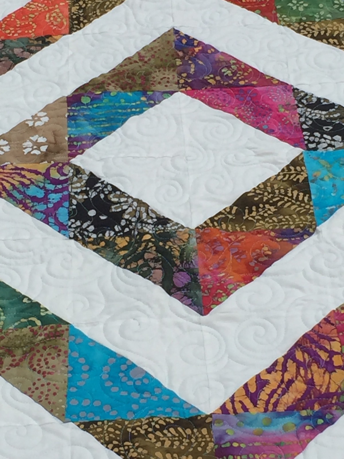 Long arm quilting service - Full size bed quilt