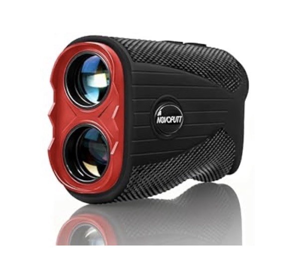 NOVPUTT Golf Rangefinder Black/Red Plastic Model NOVPUTT for Golf Sport Activity