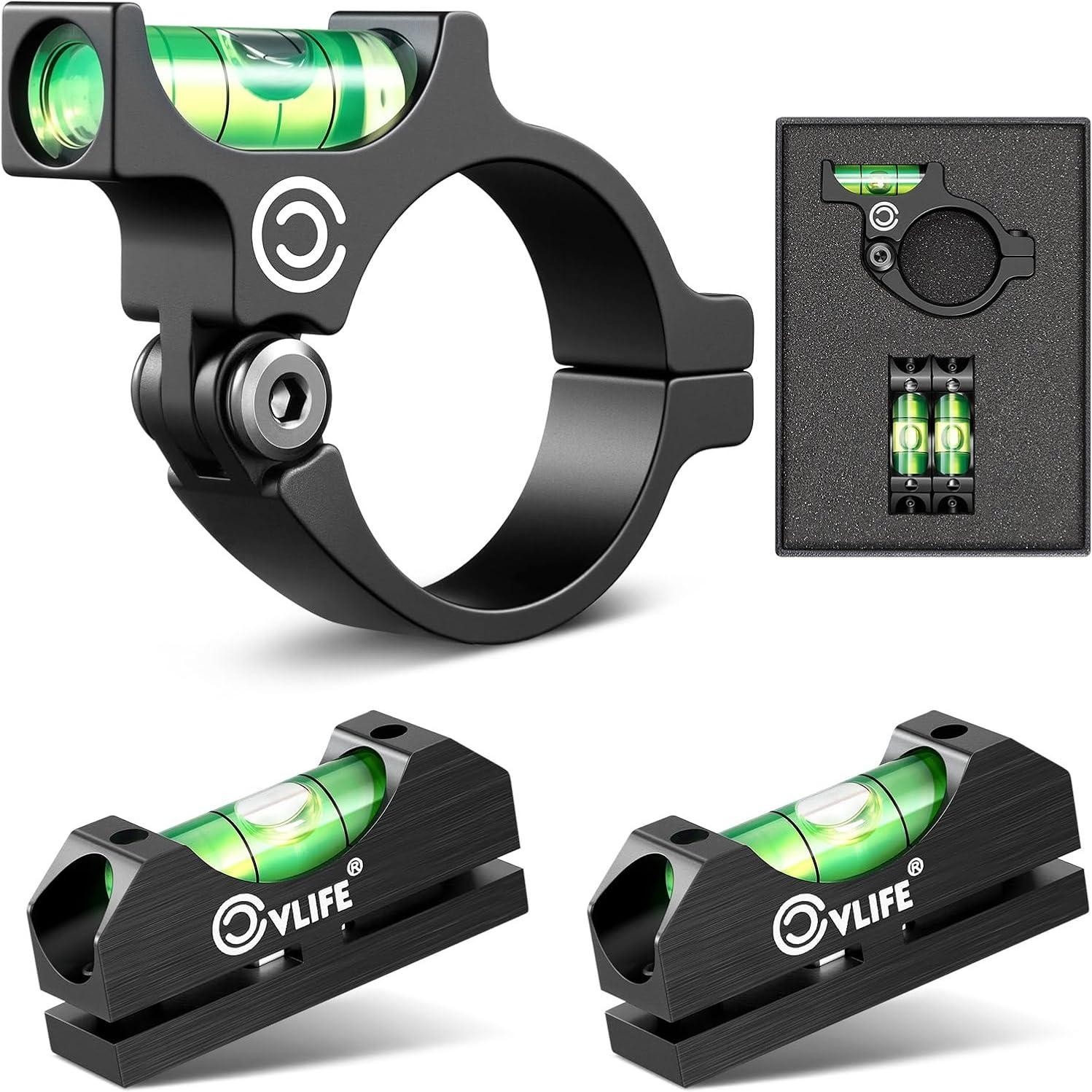 30mm Scope Level Anti-cant, 2 Magnetic Bubble Level for Precise | Scope Leveling
