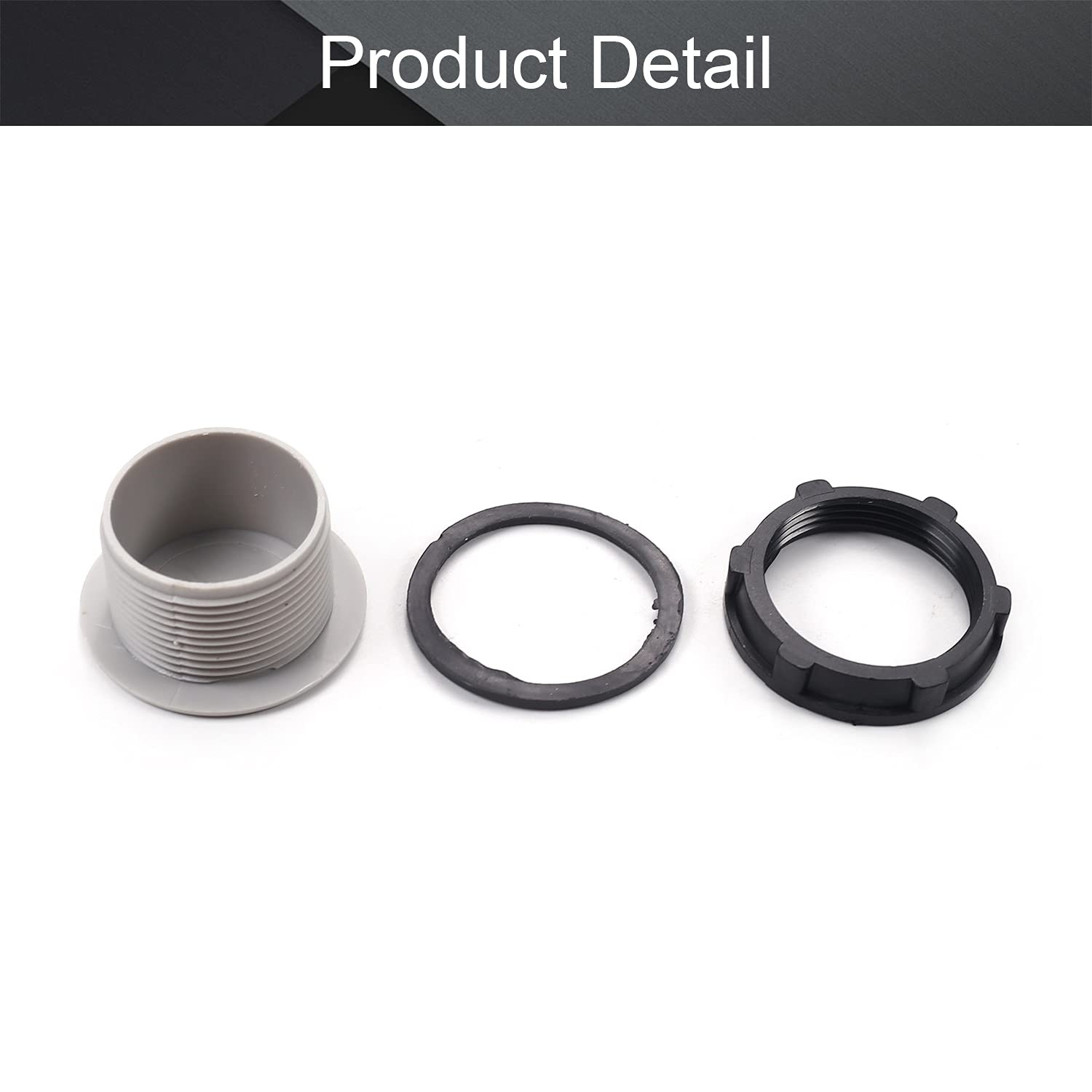 12pcs 30mm Plastic Push Button Switch Hole Panel Plug Gray