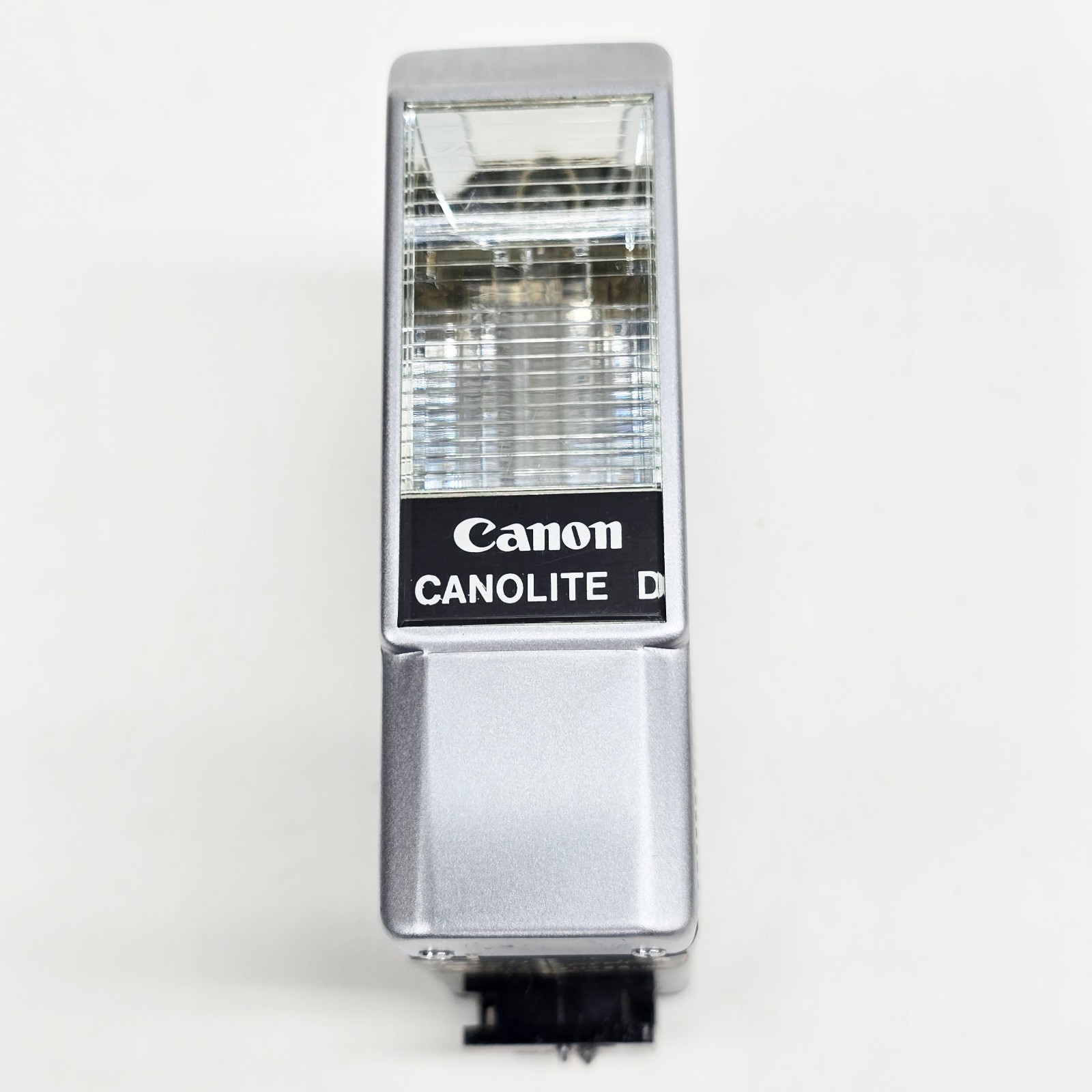 Vintage Canon Canolite D Compact Camera Flash w/ Case & Manual