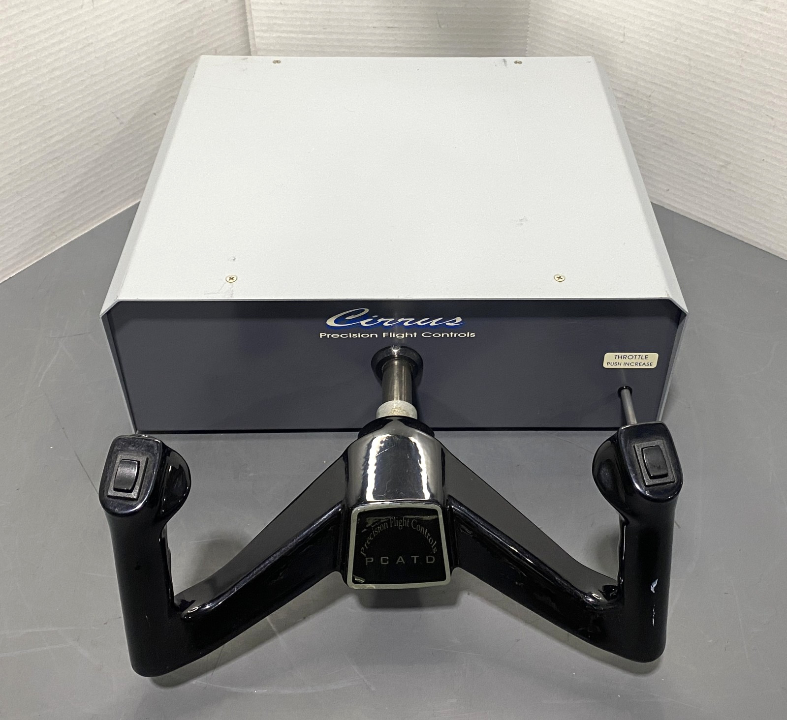 Precision Flight Controls Cirrus PCATD FAA Approved Desktop Trainer Untested
