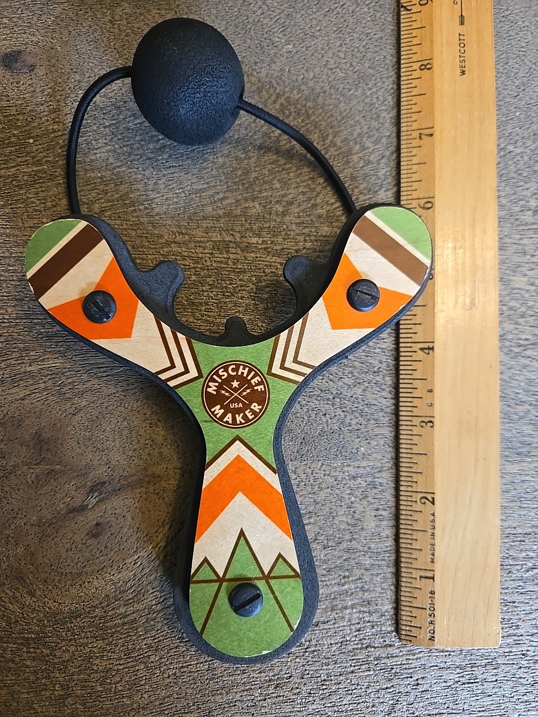 Mischief Maker Wooden Slingshot Classic Series Real Wood Slin Sling Shot See All