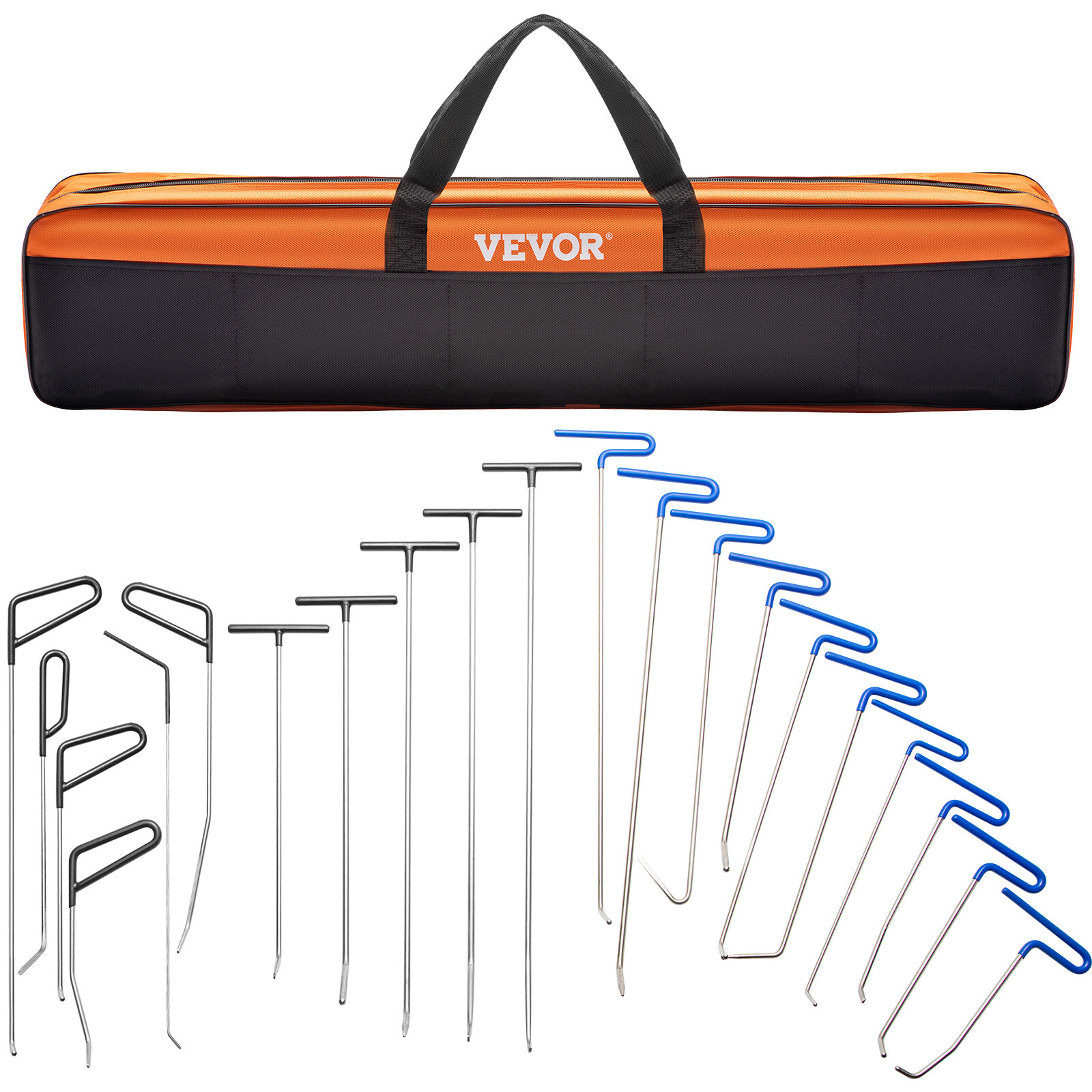 VEVOR Rods Dent Puller Stainless Steel Paintless Repair Removal Kit 13/20/22 PCS