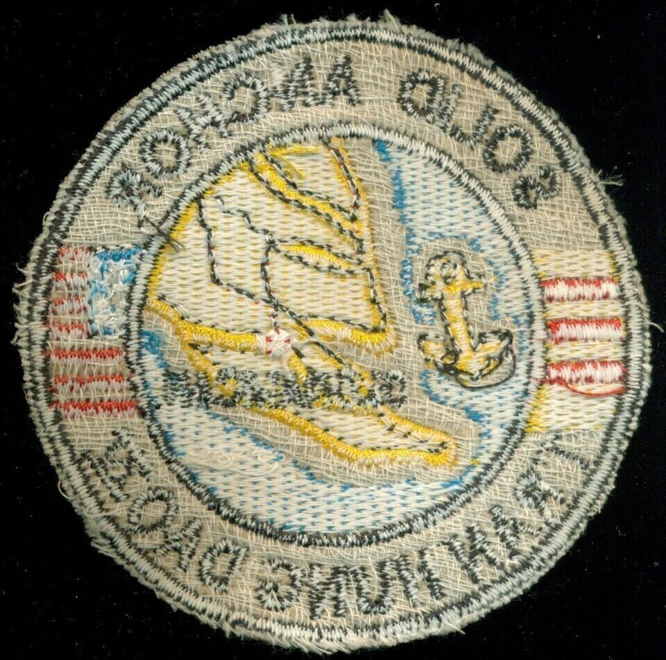 USN Solid Anchor Operation Tran Hung Dao IV Nam Can Vietnam Patch DC-1