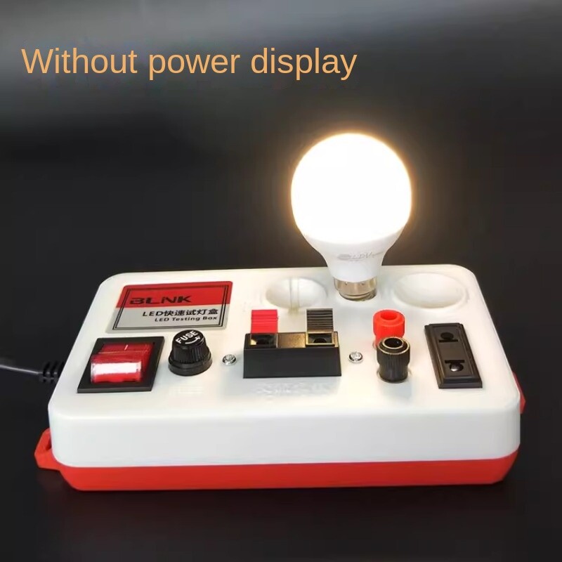 LED Power Tester Bulb Wattage Measurement Lighting Fixture Power Meter