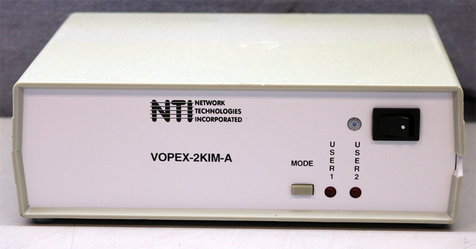 NTI Network Technologies Inc. VOPEX-2KIM-A KVM 2-Port Switch