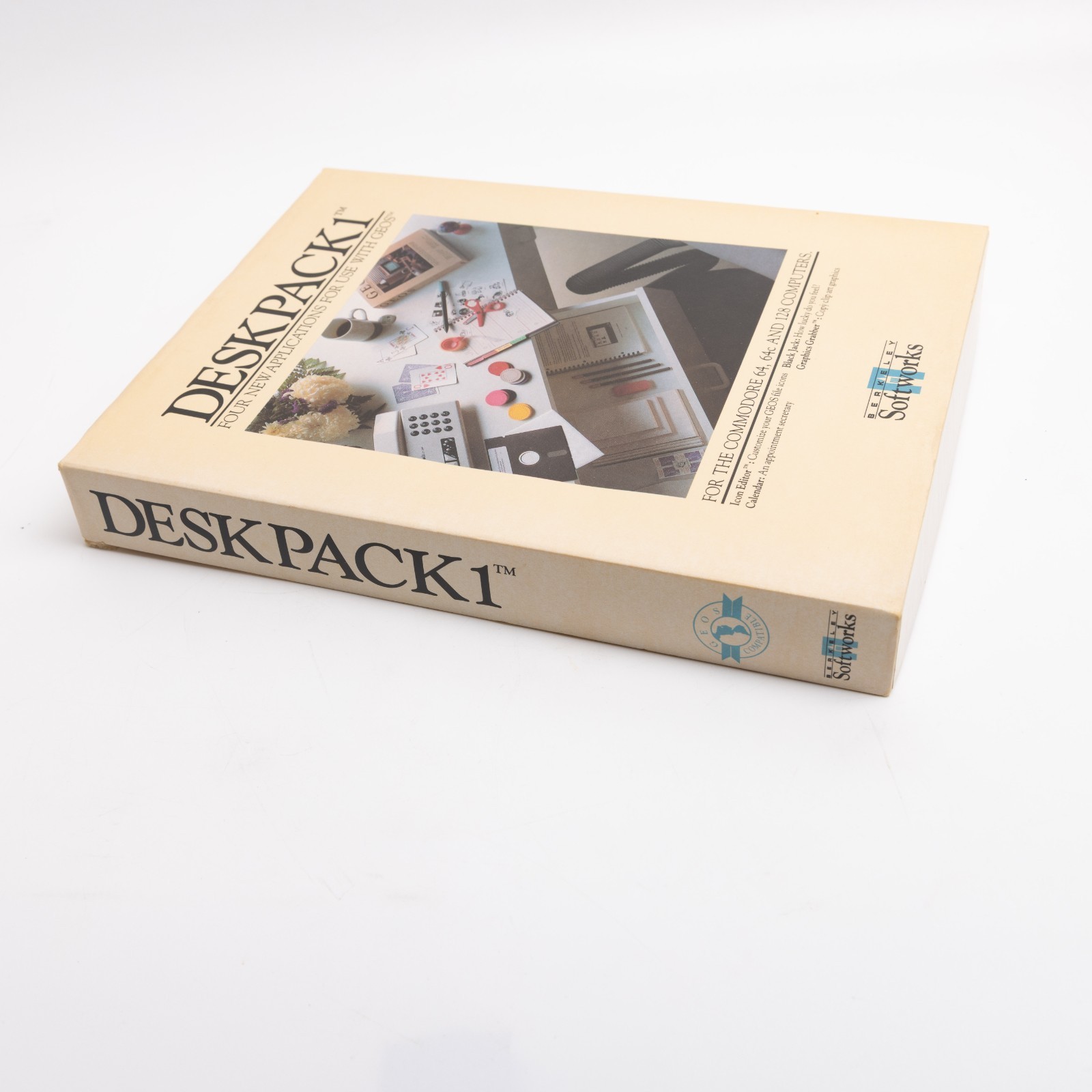 Berkley Softworks Desk Pack 1 GEOS Applications Software Commodore 64 128
