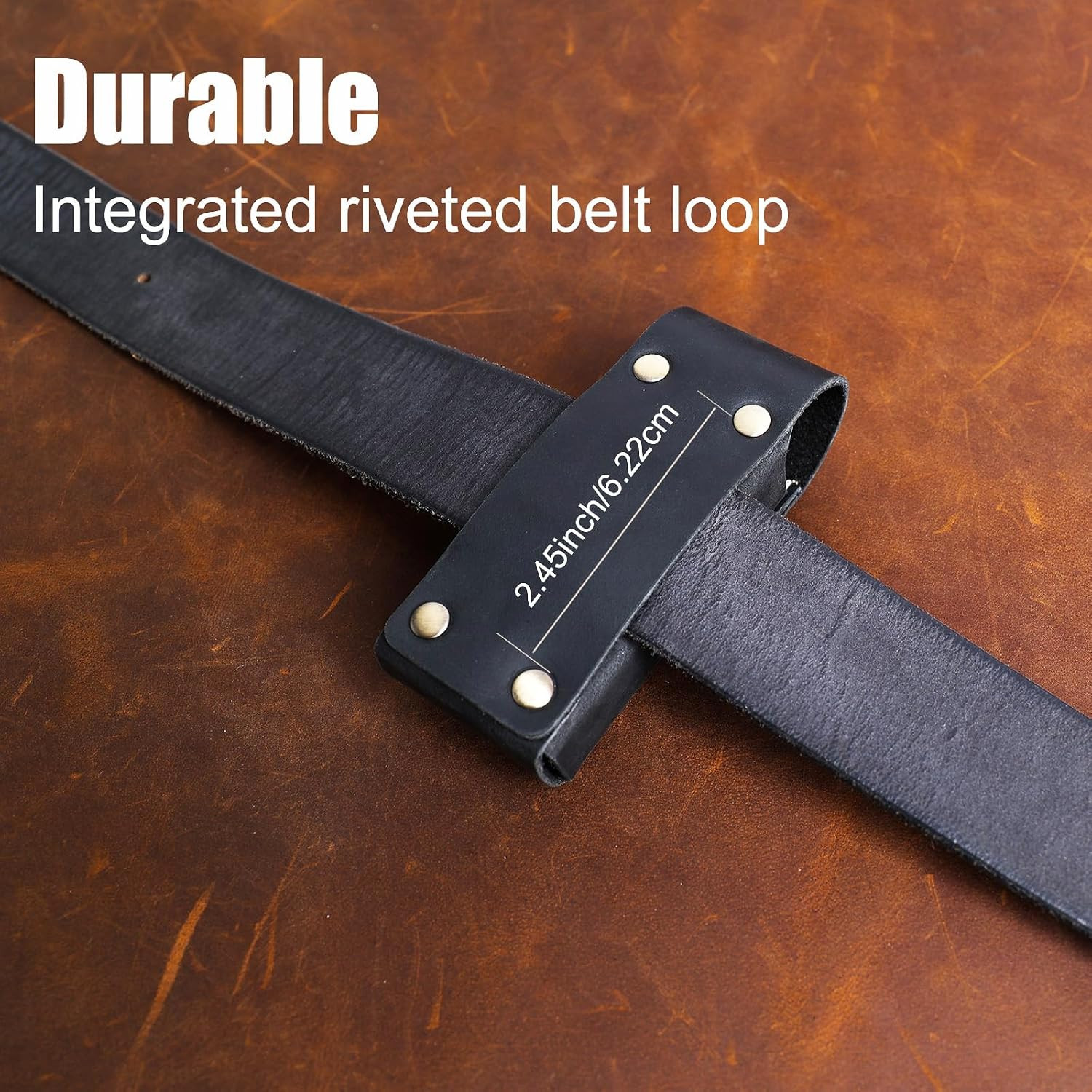 Leather Multitool Sheath for Belt - Multitool Holster for Leatherman Wave & Wave