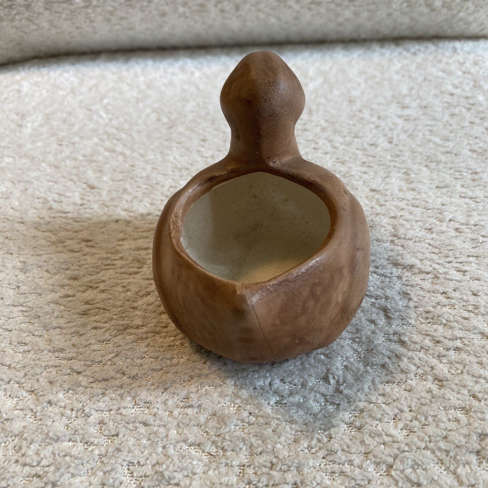 Vintage Small Studio Pottery Duck Planter Succulent Planter Catchall Dish