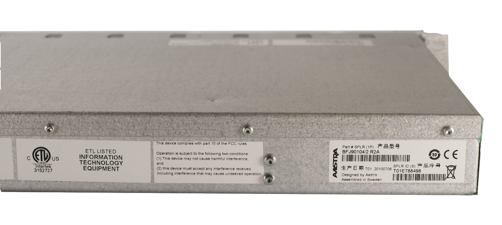 AASTRA MX ONE Server BFJ90194/2-R2A Mobile Client Controller