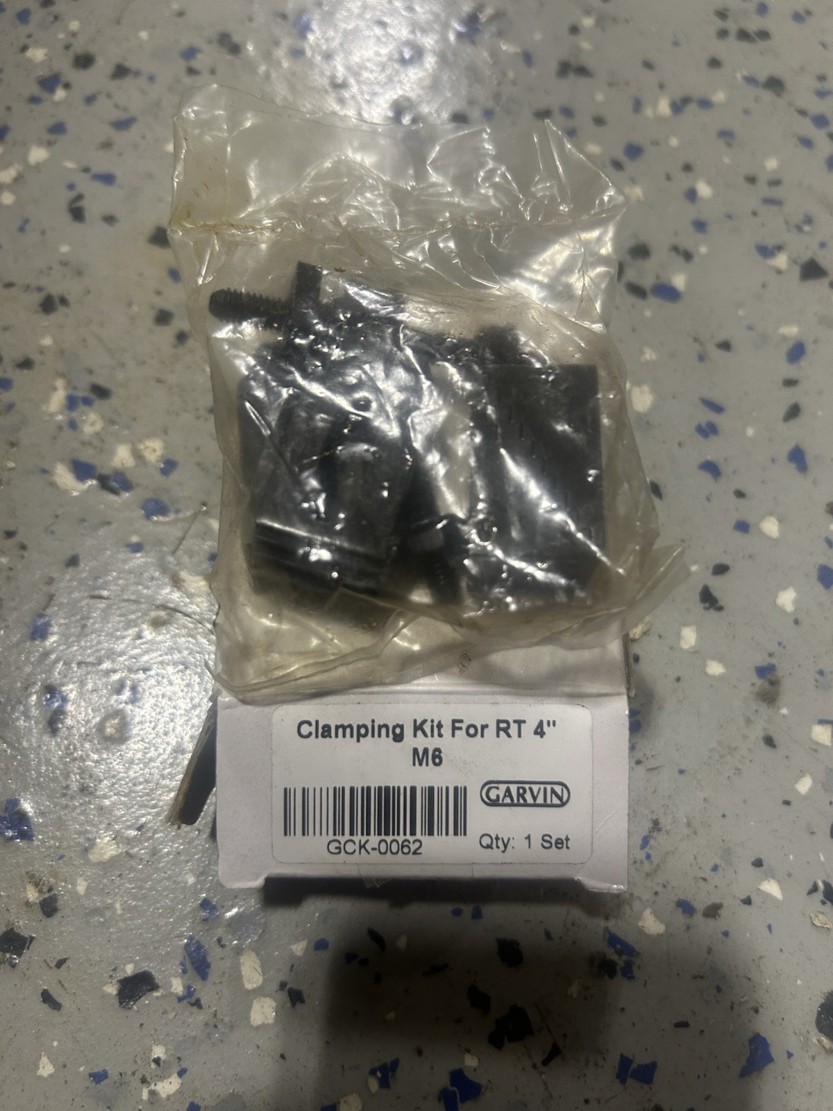 Kitts 10 pc Mini Clamping Kit for 4" Rotary Table 6mm T-Slots M6 GCK-0062 NOS