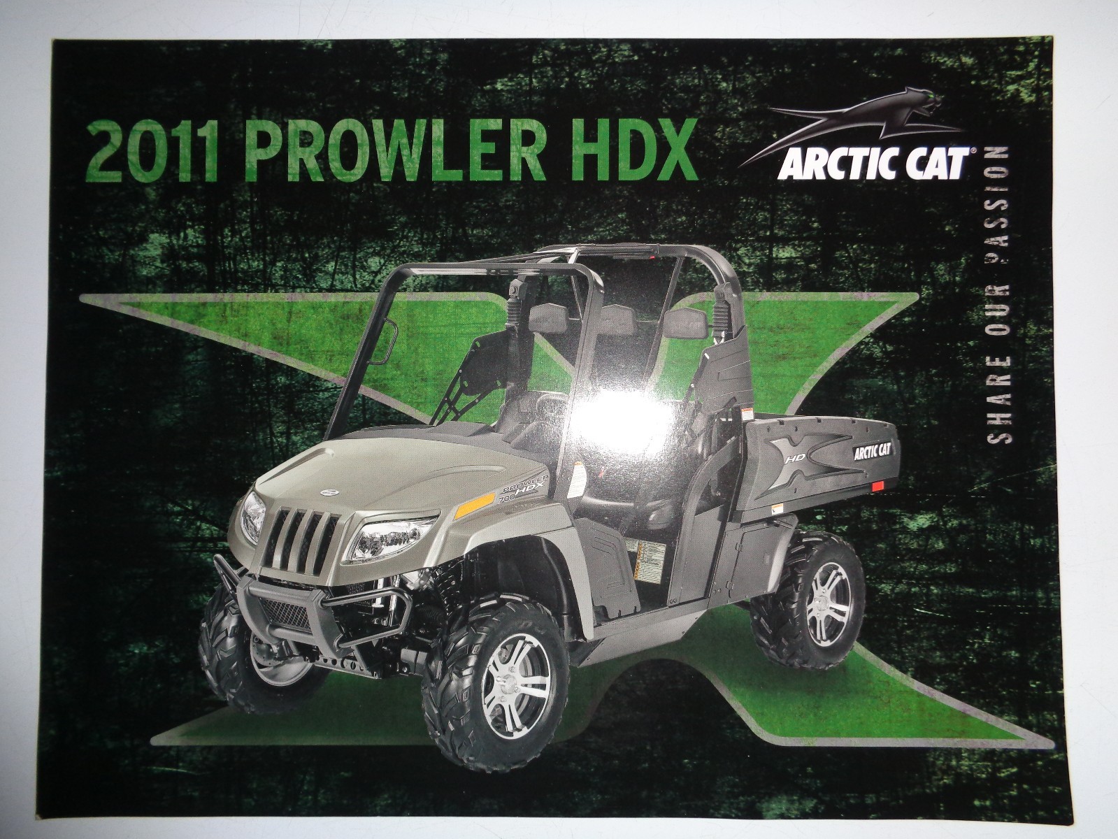 *Arctic Cat 2011 Prowler HDX 700 Utility Vehicle Sales Brochure Literature Ad