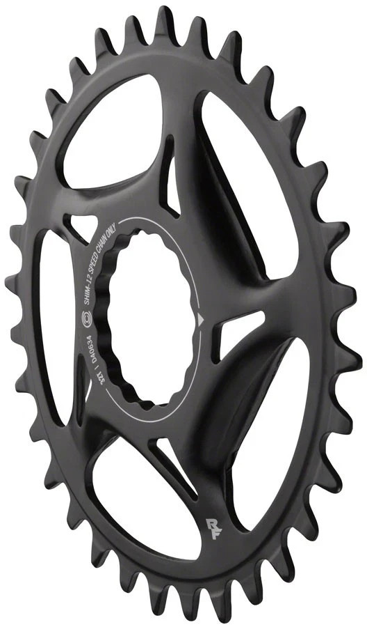 RaceFace Narrow Wide 30t Direct Mount CINCH Steel Chainring - for Shim 12-Speed,
