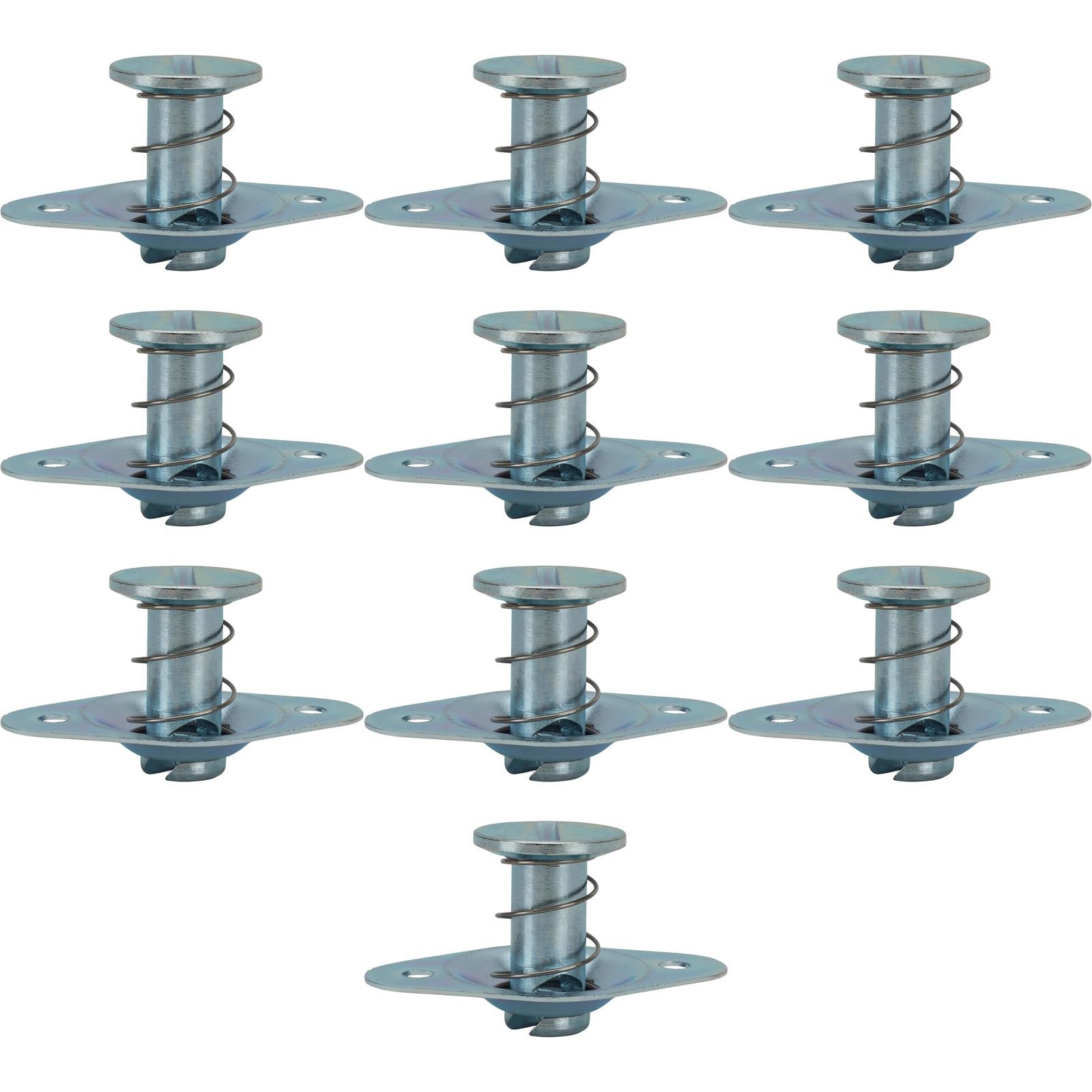 Self-Ejecting Quarter Turn Fasteners, .700 Inch Grip, Pack/10