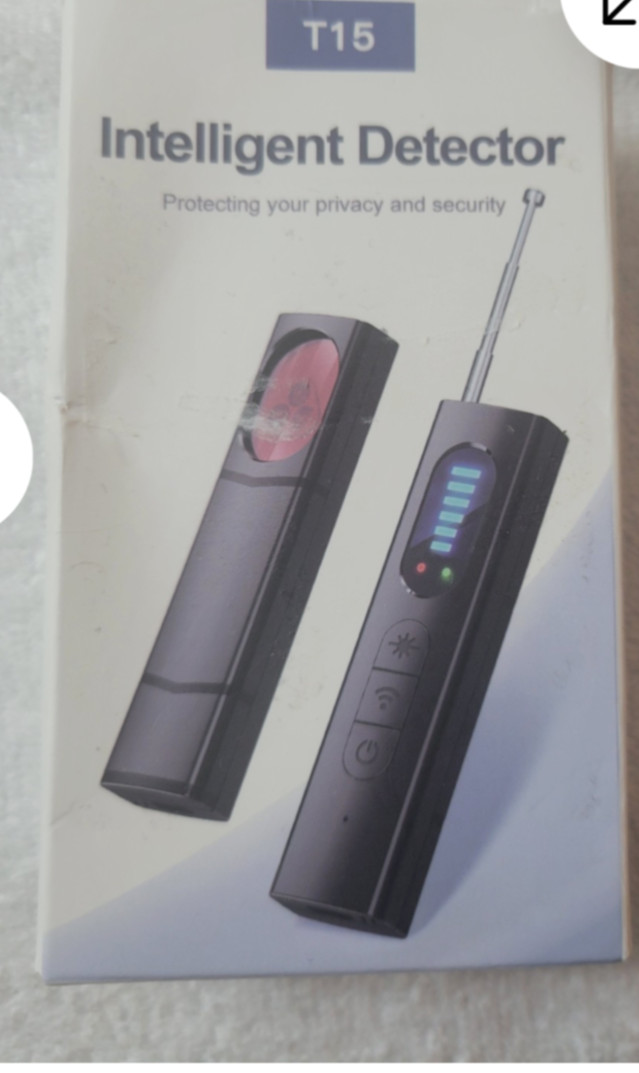 T15 INTELLIGIENT DETECTOR BUG AND HIDDEN CAMERA DETECTOR NEW