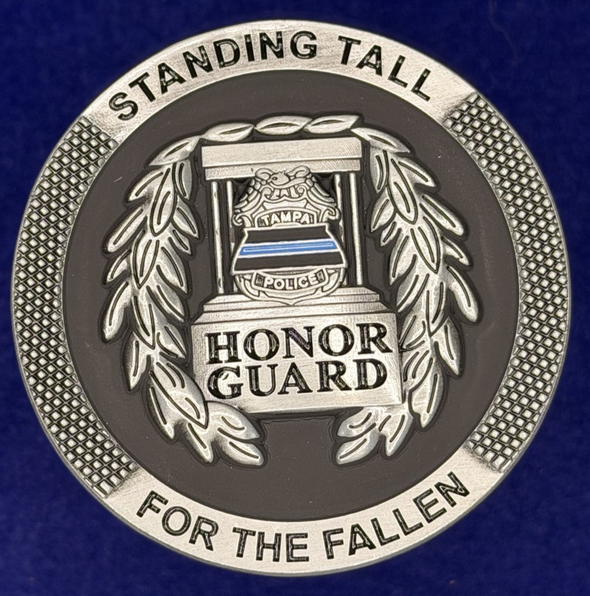 🔥 Sought After Tampa Police (TPD) Honor Guard Challenge Coin