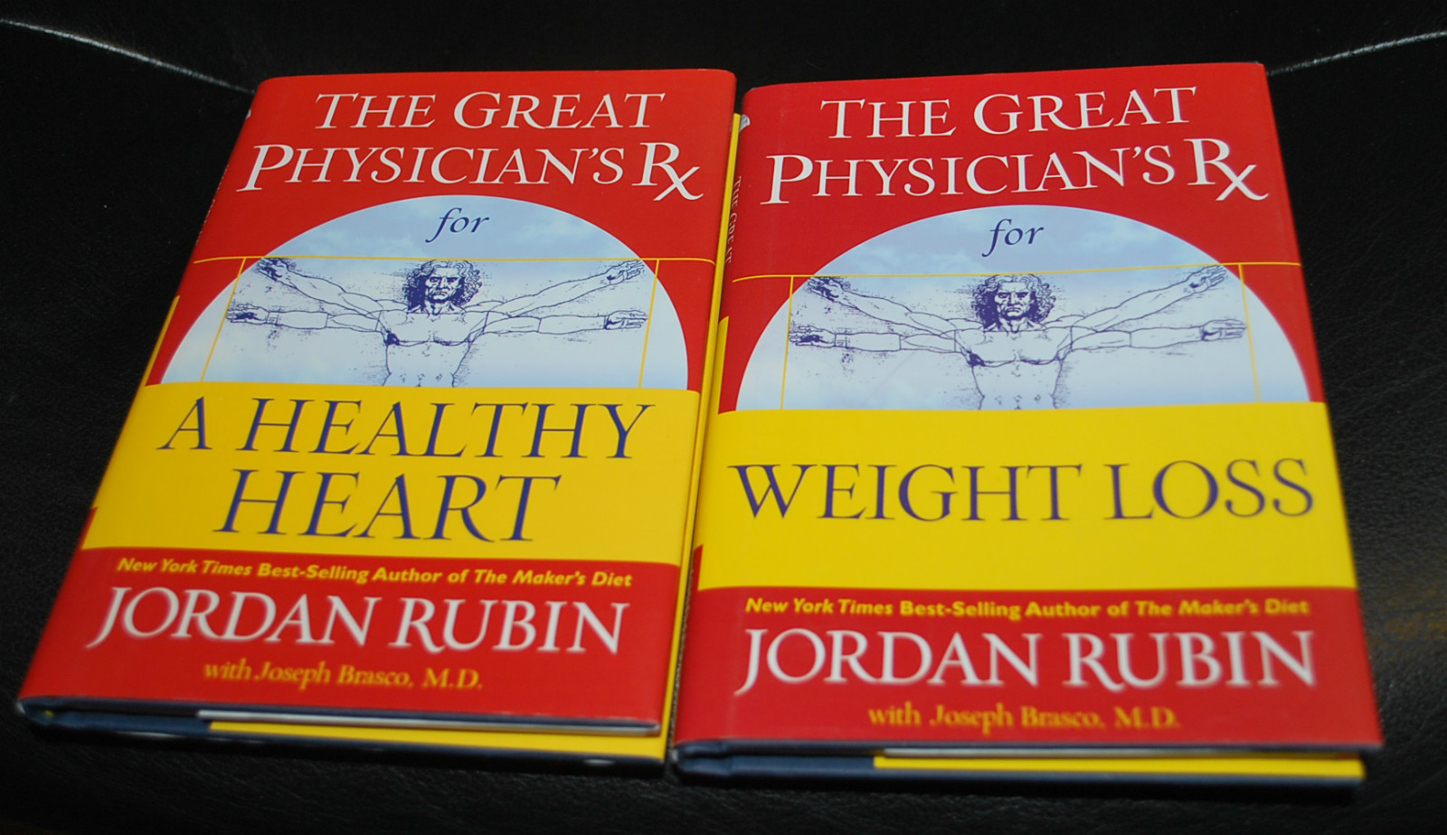 LOT Books The Great Physician's RX for Weight Loss & Healthy Heart Jordan Rubin