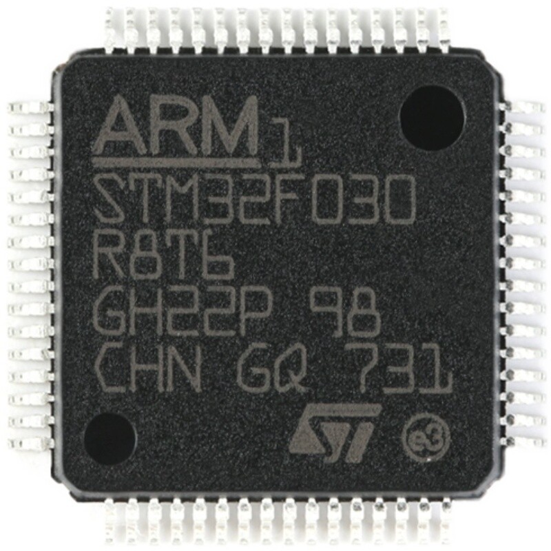 5PCS STM32F030R8T6 LQFP-64 ARM Cortex-M0 32-bit microcontroller MCU