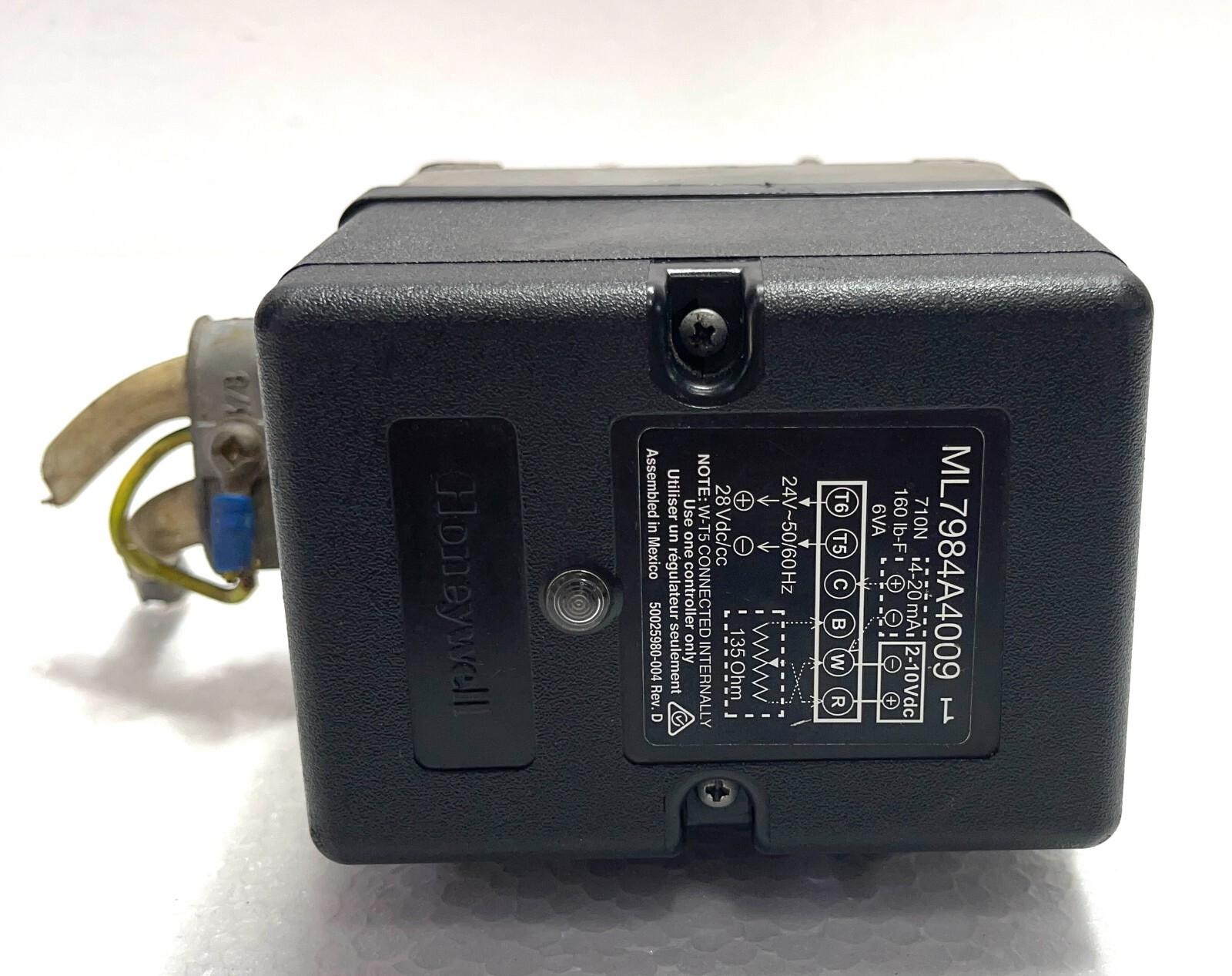Honeywell ML7984A4009 Valve Actuator