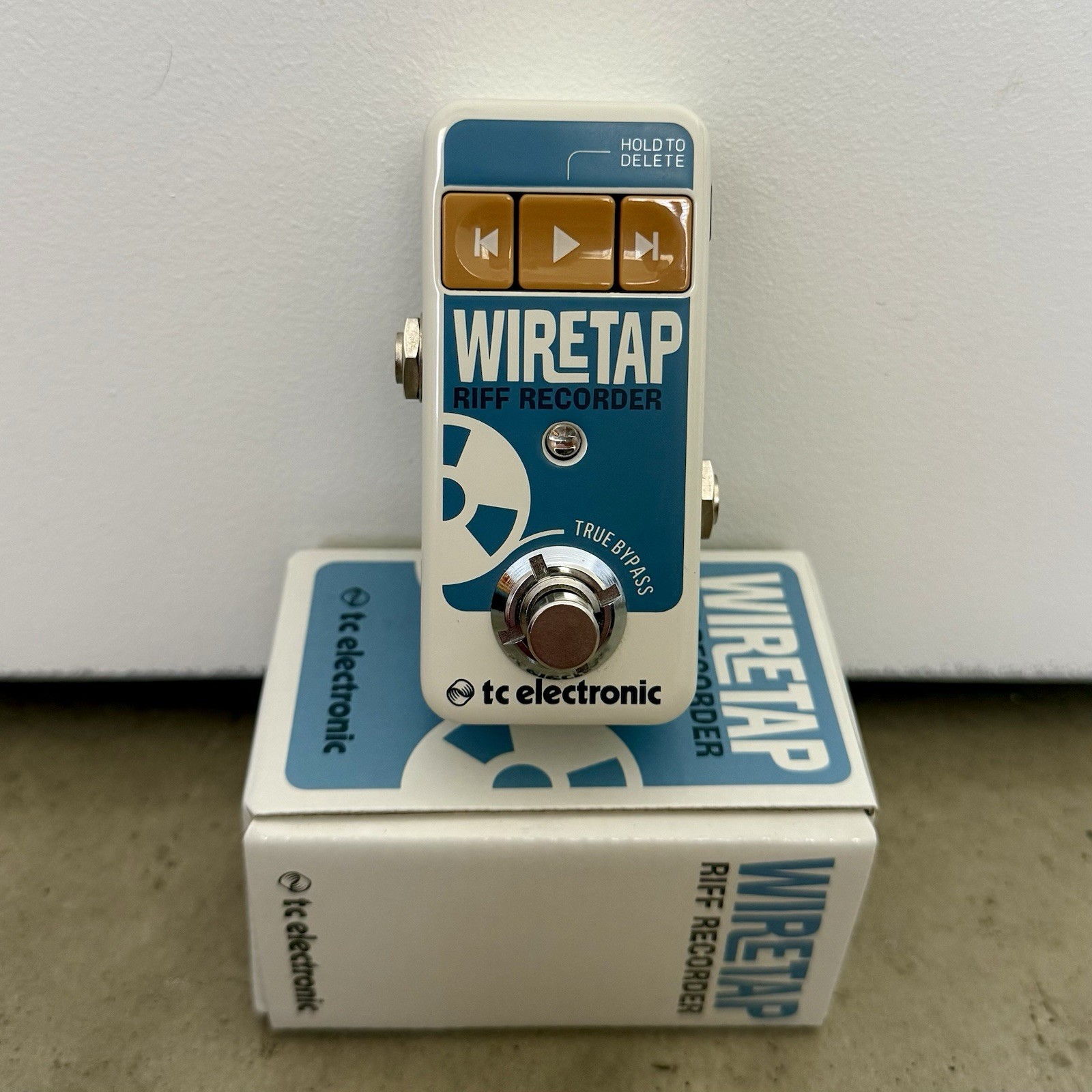 TC Electronic Wiretap Riff Recorder Wire Tap Mini Compact Guitar Effect Pedal