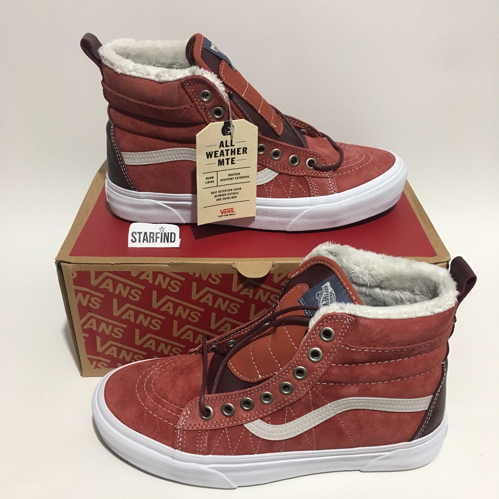 Vans SK8-Hi SK8 Hi MTE Hot Sauce Port Royale Shoes Mens 4 - Women 5.5 NEW Box