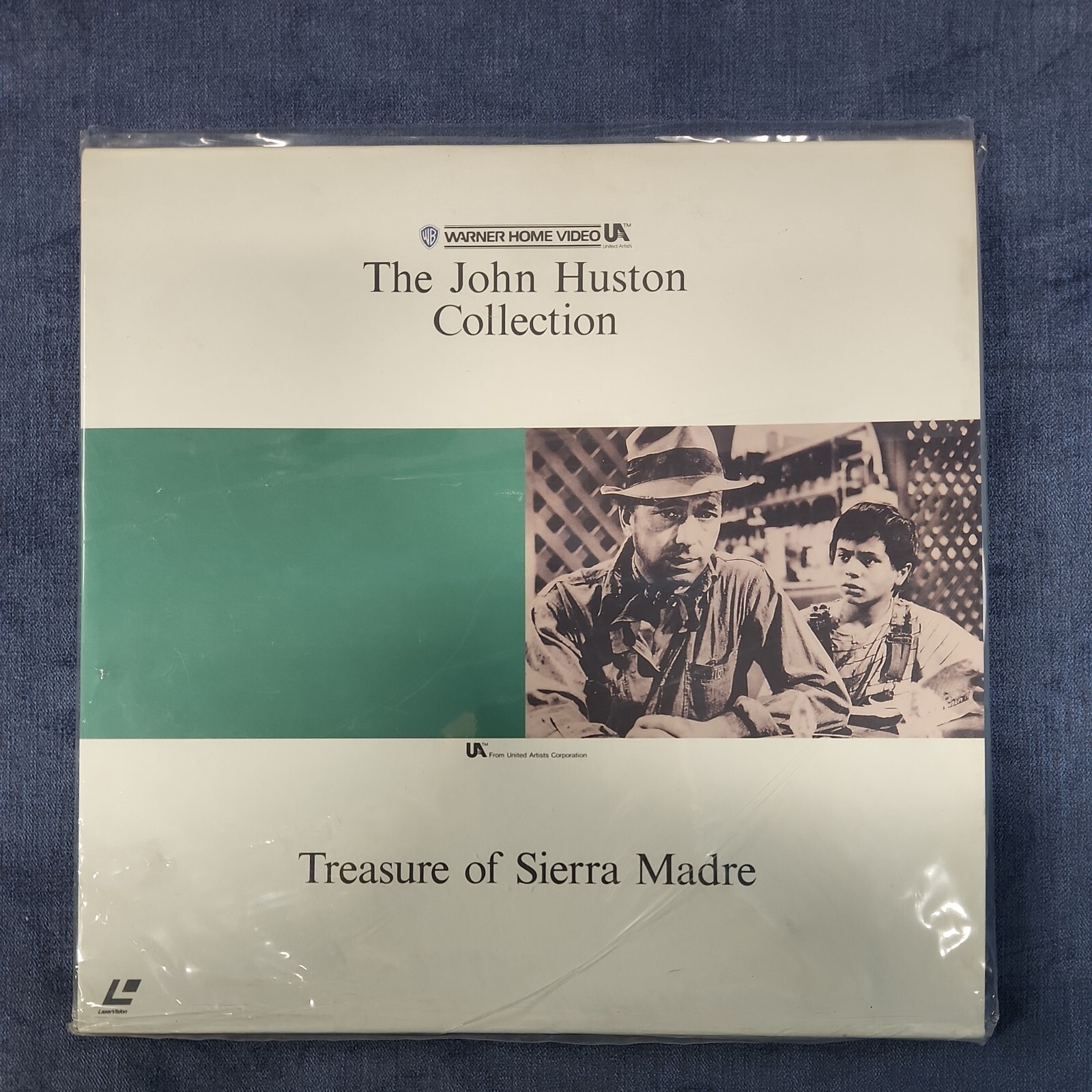 Treasure of Sierra Madre Humphrey Bogart Video Laserdisc Vintage Japan u-6D