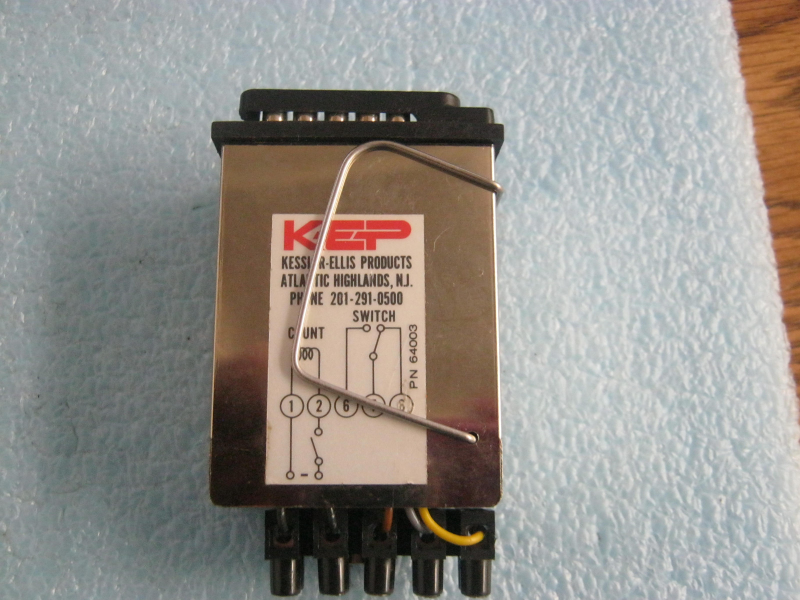 Kessler-Ellis: ETMVS15.21 Counter. PN: 64003. 110VAC, 60Hz. New Old Stock