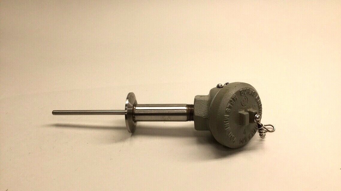 Burns Engineering 3902-1 & K113 Used Temperature Probe and Enclosure