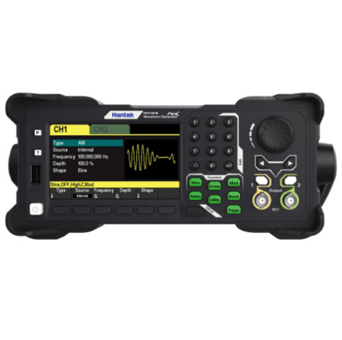 Hantek Function Arbitrary Waveform Generator 2CH 25MHz Pulse Freq Harmonic Meter