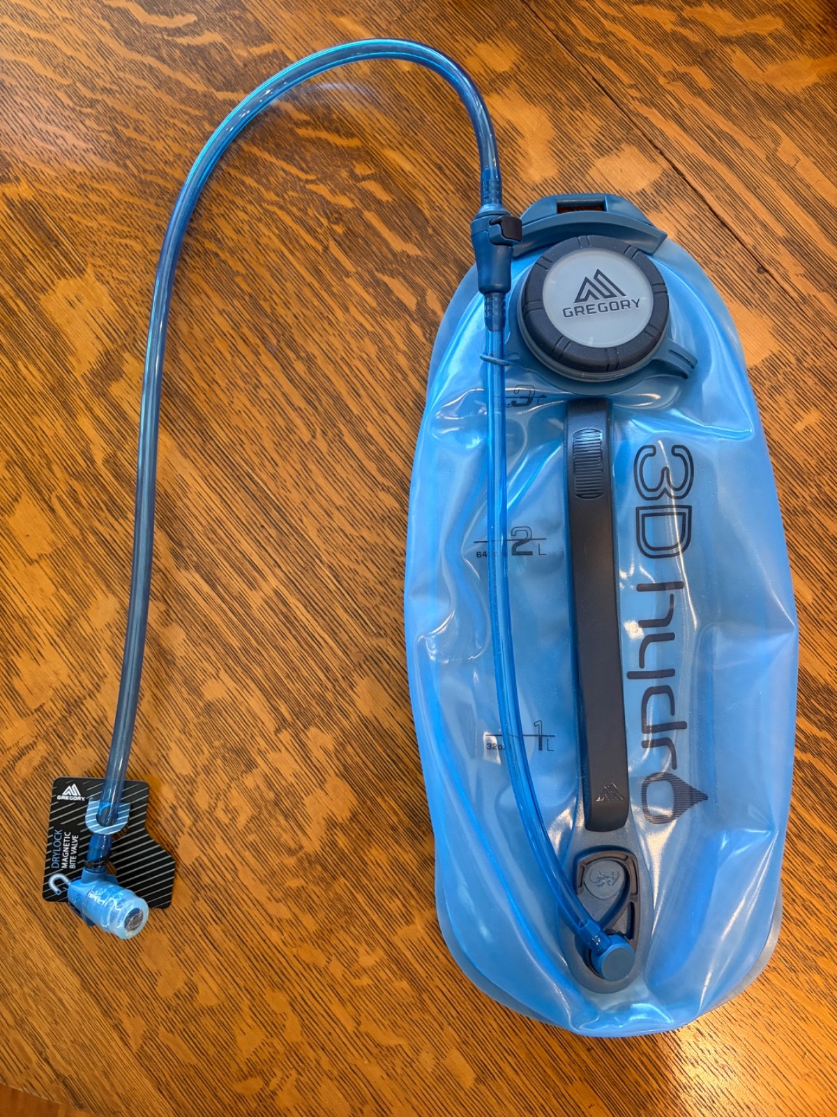 Gregory 3D Hydro 3L Day Hiking/Backpacking Hydration Water Reservoir NEW