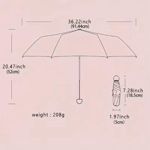Portable Mini Umbrella
