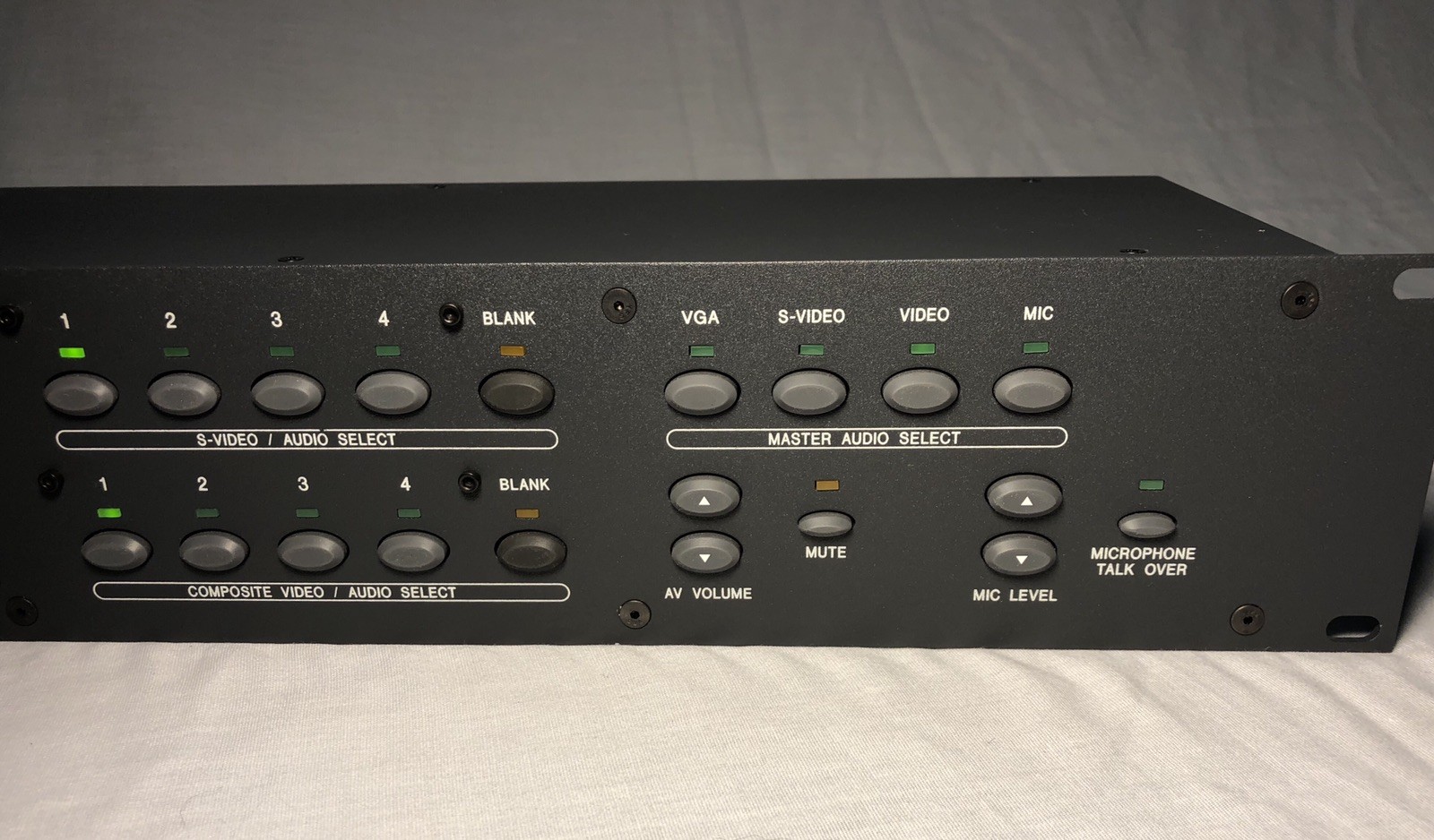 Extron Swp123 Presentation Switcher With Power Cable Rack Mount