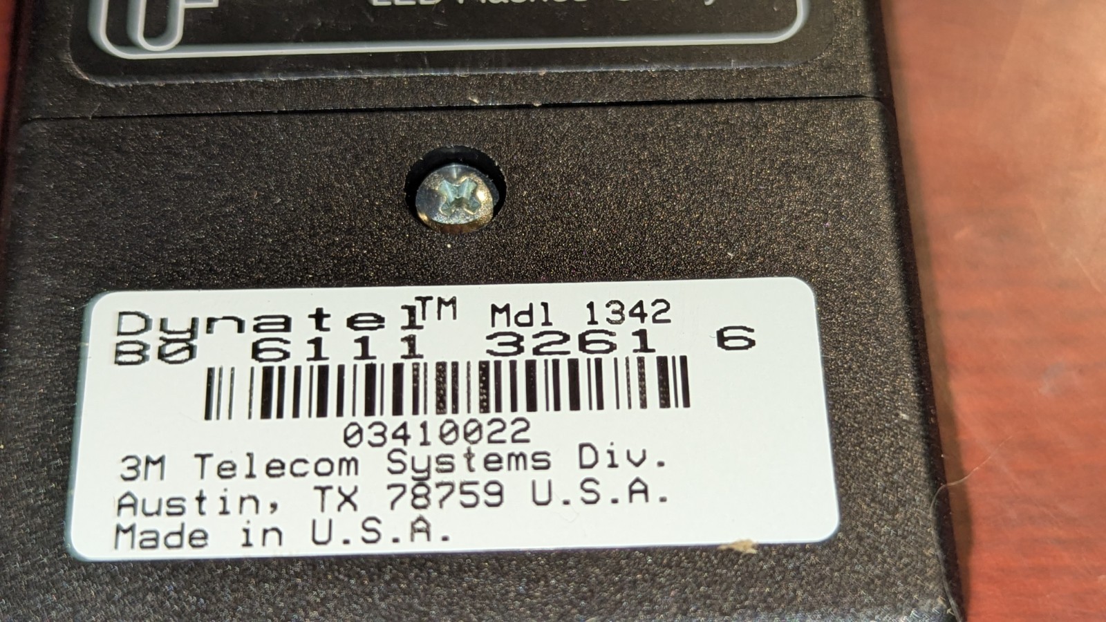 3m Dynatel Far End Device 1342 Used